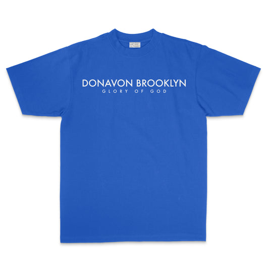 Donavon Brooklyn Glory of God Designer Tee | Royal Blue